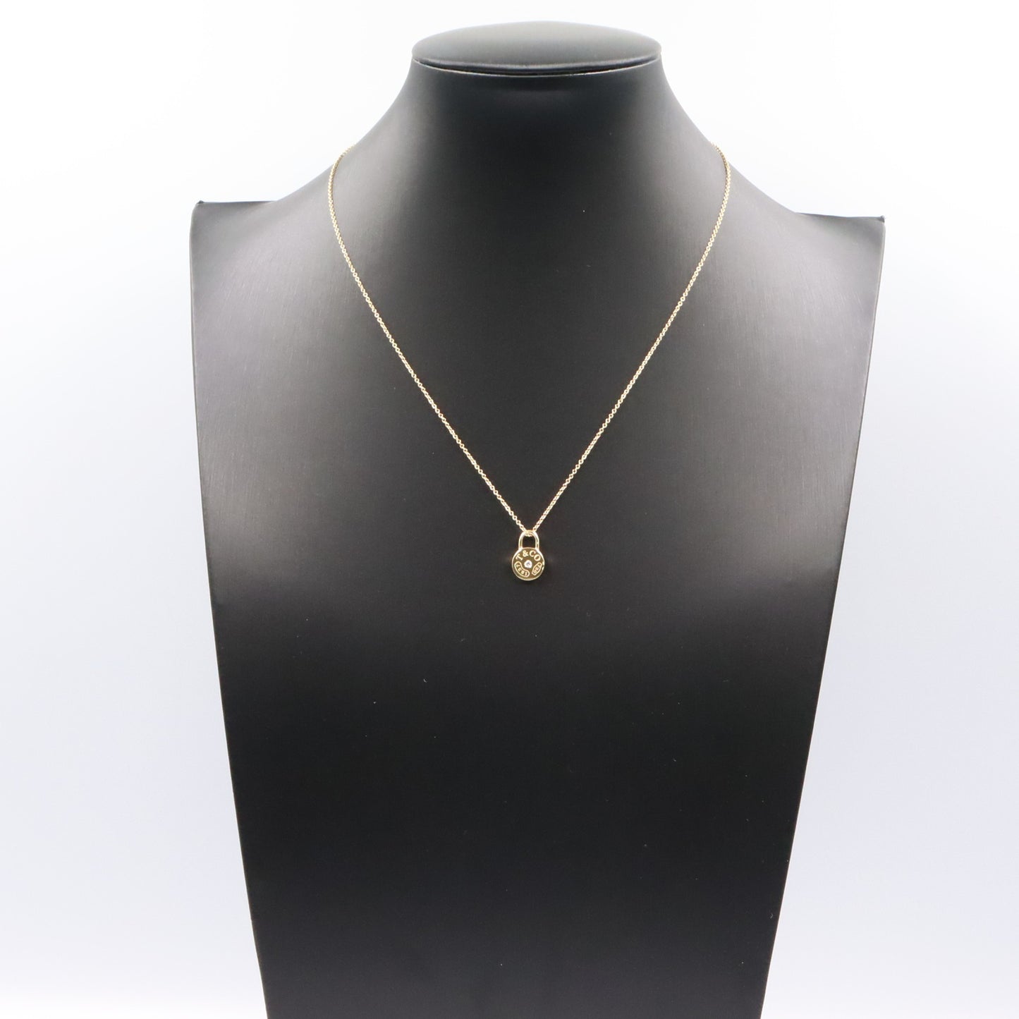 1837ラウンドロック 1PD ネックレス ネックレス K18YG ダイヤモンド イエローゴールド クリア ティファニー アクセサリー TIFFANY & Co.
