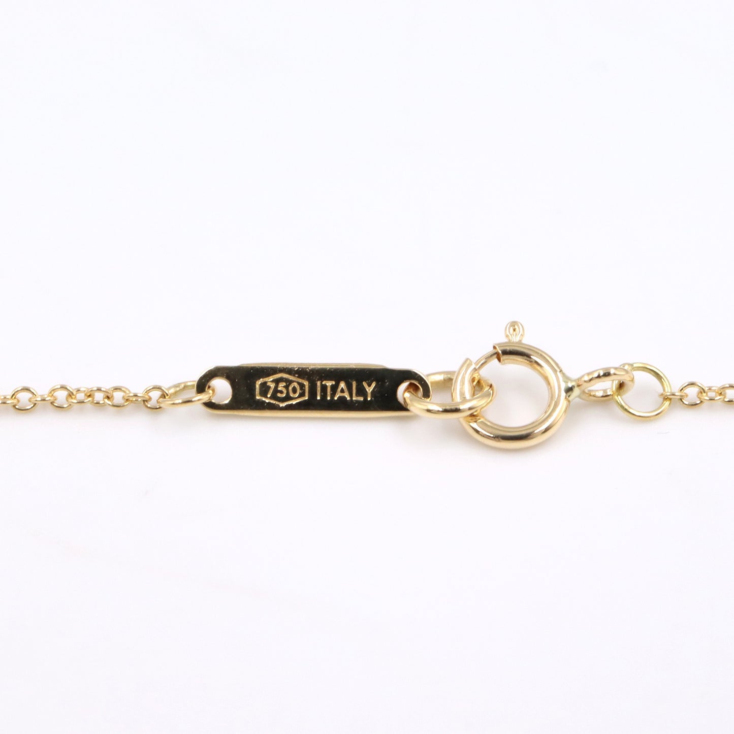 1837ラウンドロック 1PD ネックレス ネックレス K18YG ダイヤモンド イエローゴールド クリア ティファニー アクセサリー TIFFANY & Co.