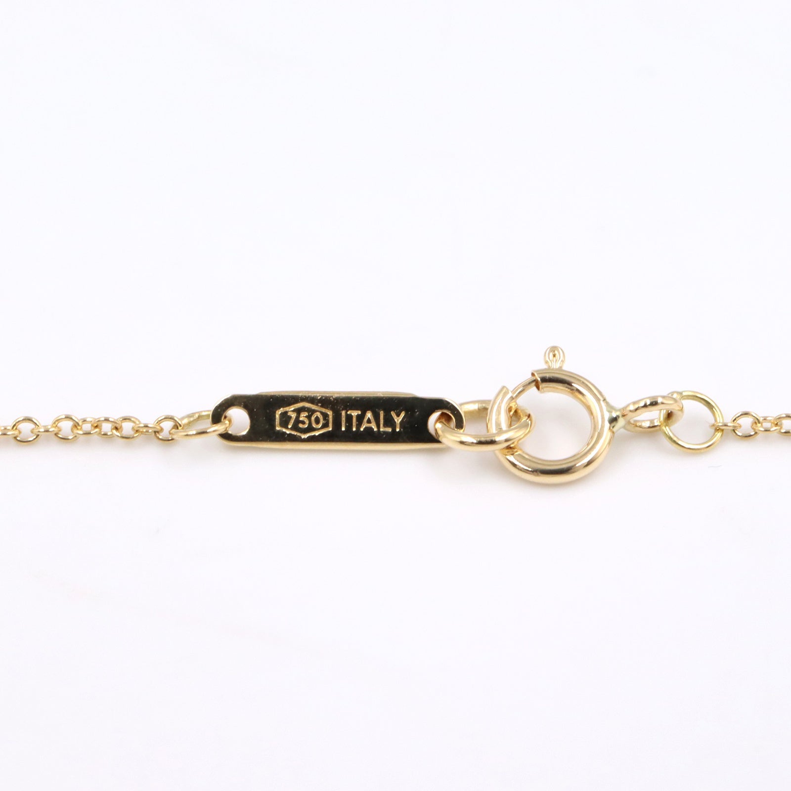 1837ラウンドロック 1PD ネックレス ネックレス K18YG ダイヤモンド イエローゴールド クリア ティファニー アクセサリー TIFFANY & Co.