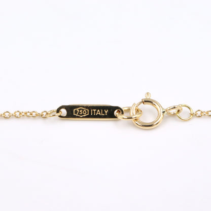 1837ラウンドロック 1PD ネックレス ネックレス K18YG ダイヤモンド イエローゴールド クリア ティファニー アクセサリー TIFFANY & Co.