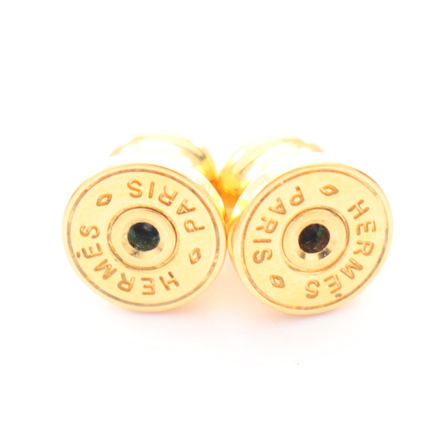 MINI POP H ミニポップアッシュ ピアス GP ゴールド ピンクベージュ エルメス アクセサリー HERMES