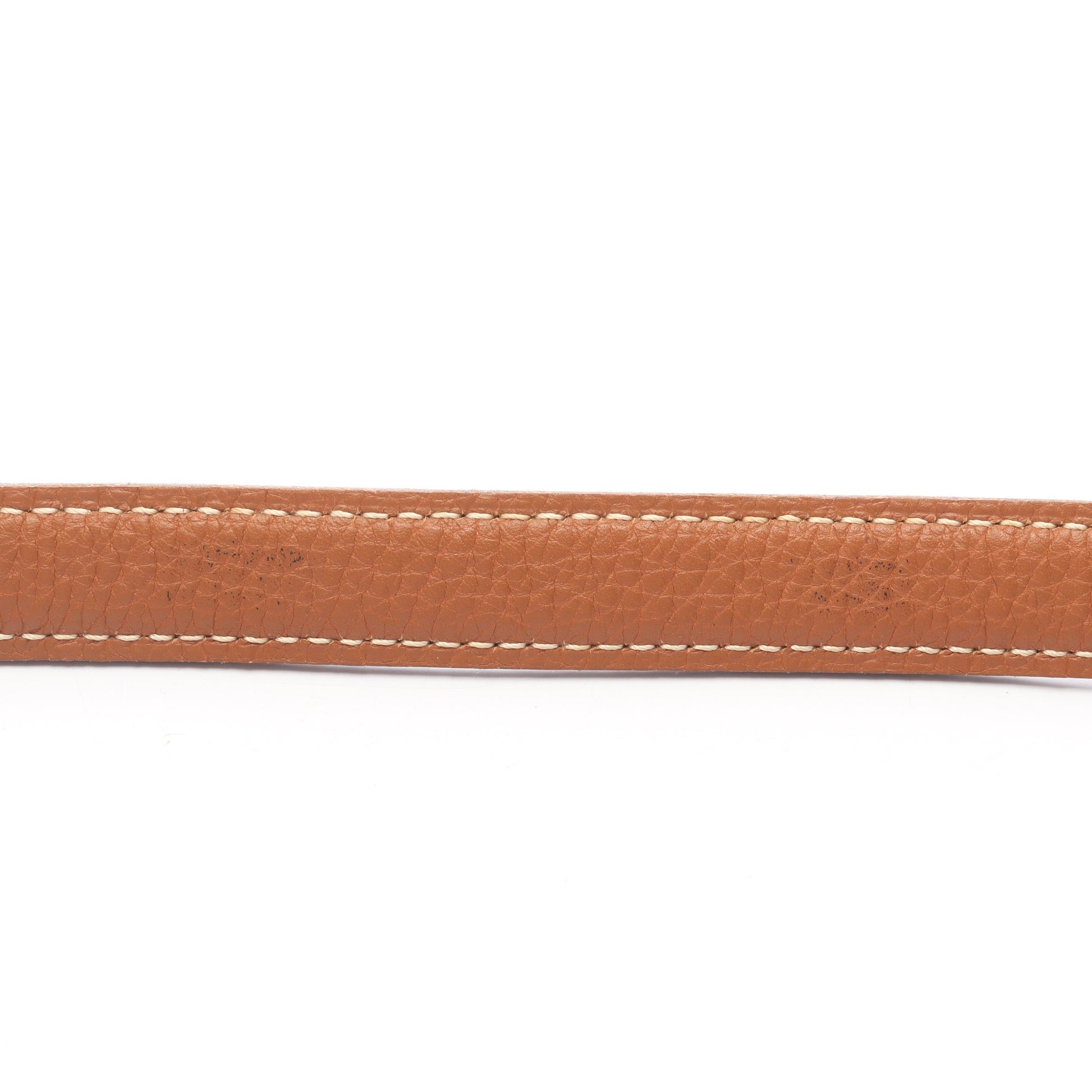 アピ ベルト レザー ブラック ブラウン シルバー金具 □D刻印 エルメス 財布・小物 HERMES