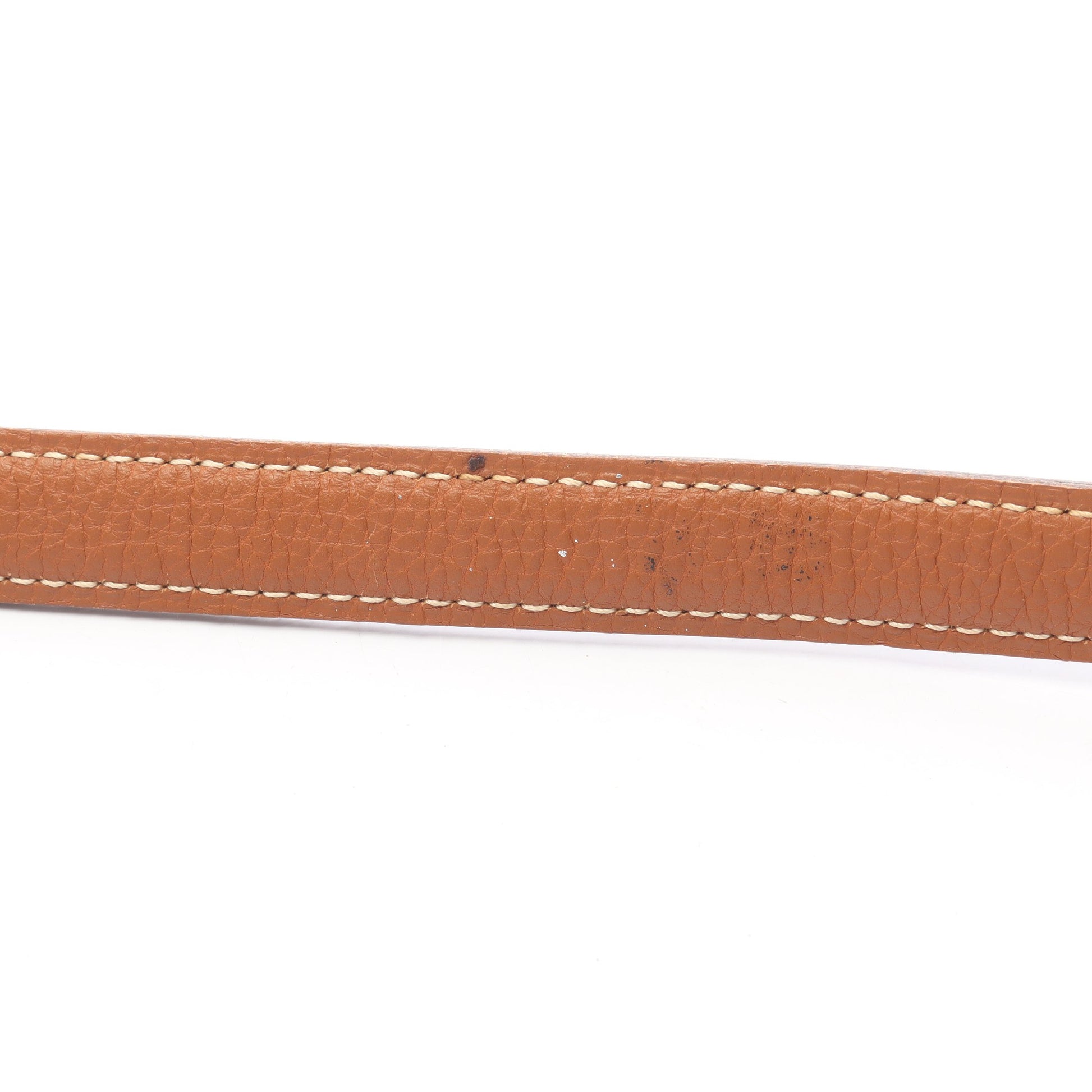 アピ ベルト レザー ブラック ブラウン シルバー金具 □D刻印 エルメス 財布・小物 HERMES