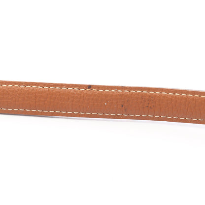 アピ ベルト レザー ブラック ブラウン シルバー金具 □D刻印 エルメス 財布・小物 HERMES