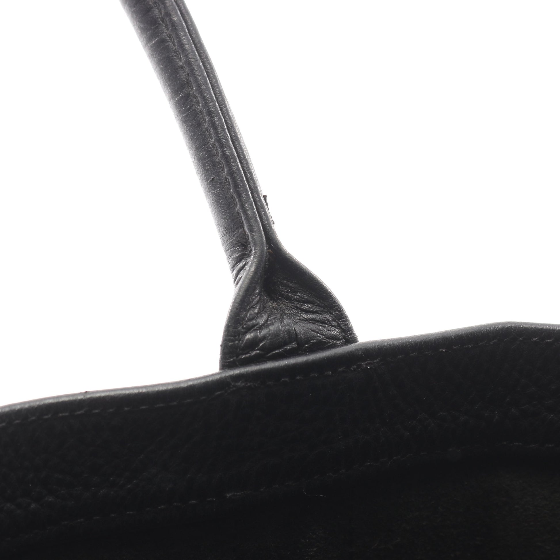 ハンドバッグ レザー ブラック クロムハーツ バッグ Chrome Hearts