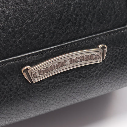 ハンドバッグ レザー ブラック クロムハーツ バッグ Chrome Hearts