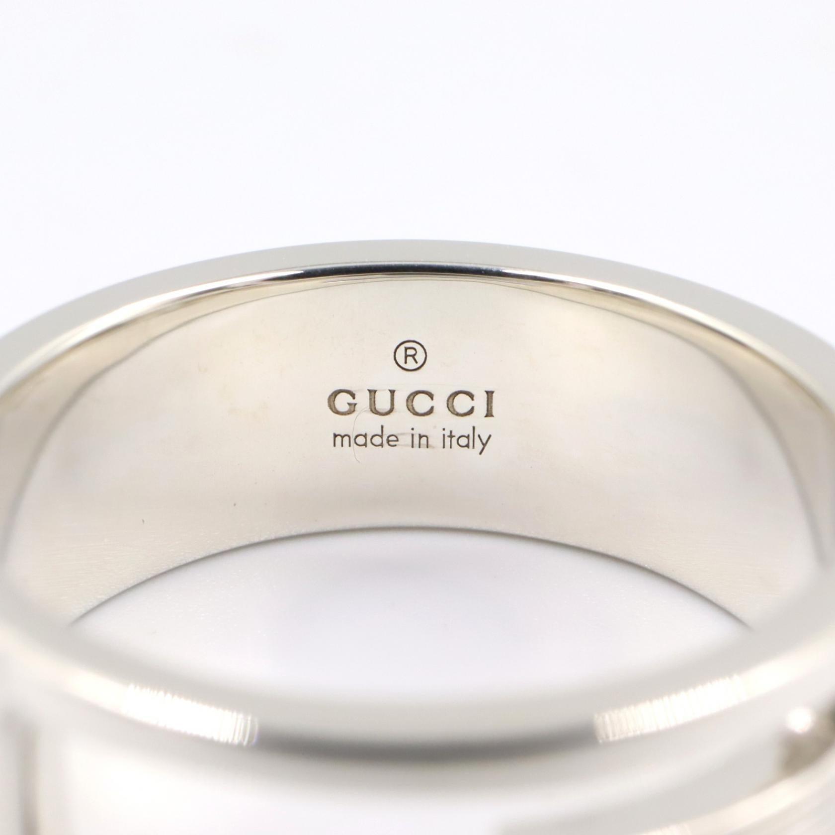 ロゴリング リング 指輪 SV925 シルバー グッチ アクセサリー GUCCI