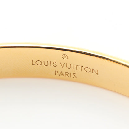 カフ ナノグラム バングル GP ゴールド シルバー ルイヴィトン アクセサリー LOUIS VUITTON