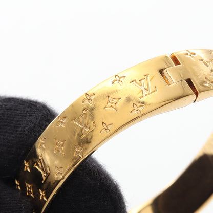 カフ ナノグラム バングル GP ゴールド シルバー ルイヴィトン アクセサリー LOUIS VUITTON