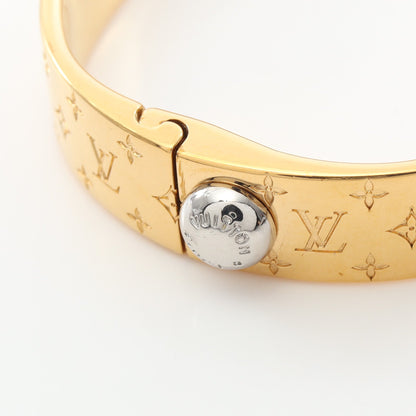 カフ ナノグラム バングル GP ゴールド シルバー ルイヴィトン アクセサリー LOUIS VUITTON