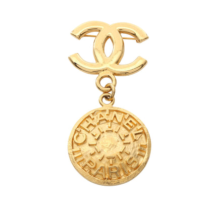 ココマーク ロゴ ブローチ GP ゴールド 96P シャネル アクセサリー CHANEL