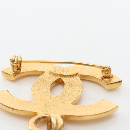 ココマーク ロゴ ブローチ GP ゴールド 96P シャネル アクセサリー CHANEL