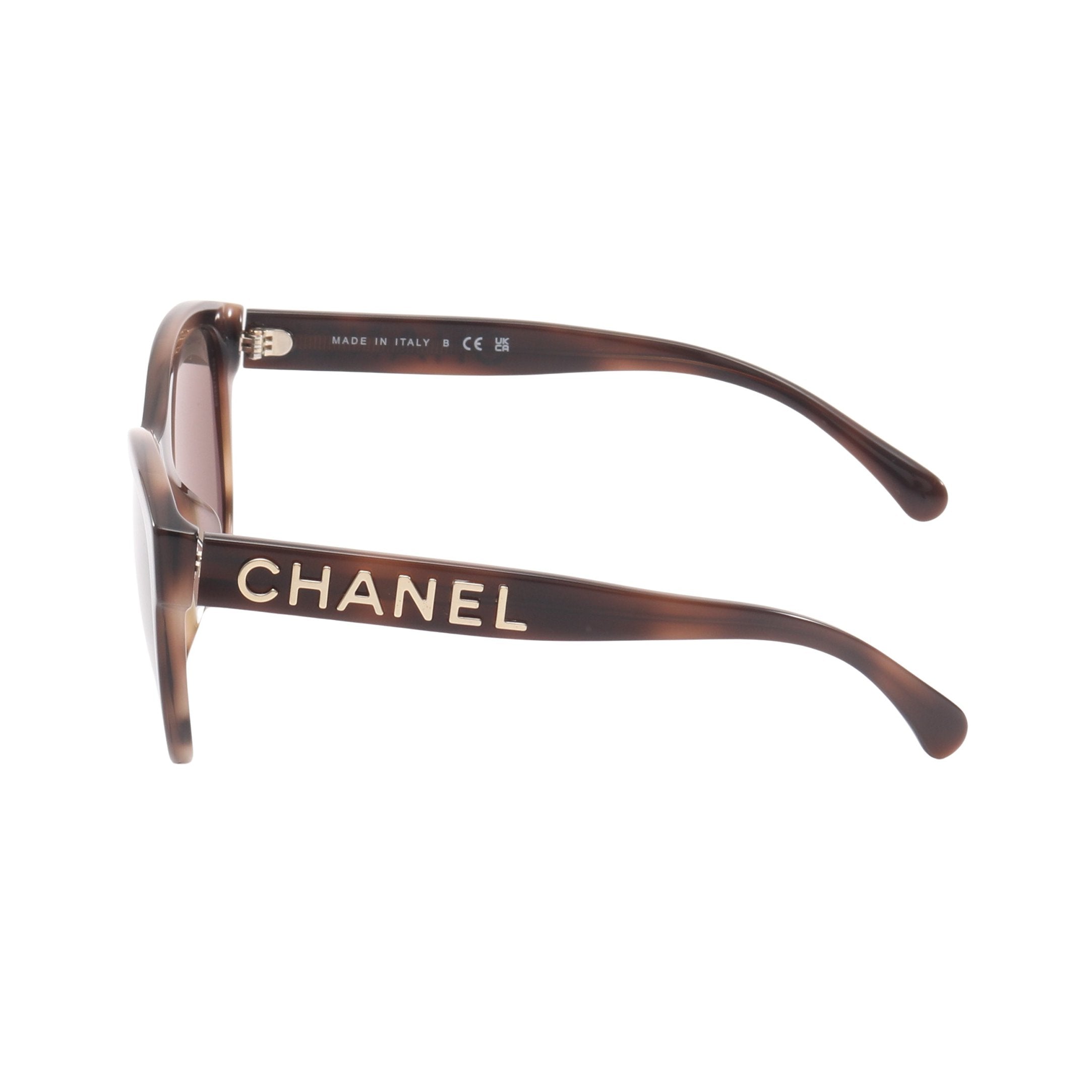 お値下げ中 CHANEL サングラス シャネル ブラウン ラインストーン ロゴ ロゴ サングラス ブラウン シャネル – RECLO
