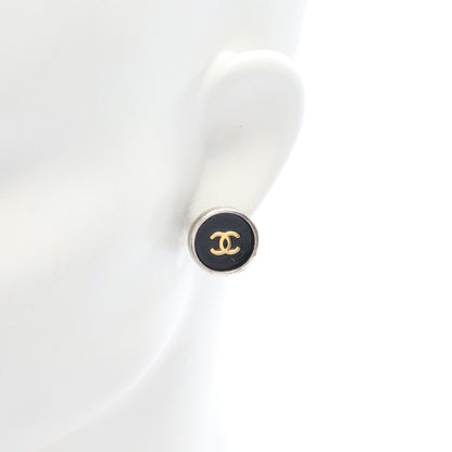 ココマーク サークル イヤリング GP シルバー ブラック ゴールド 96P シャネル アクセサリー CHANEL