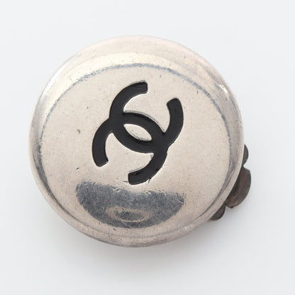 ココマーク イヤリング シルバー ブラック 96A シャネル アクセサリー CHANEL