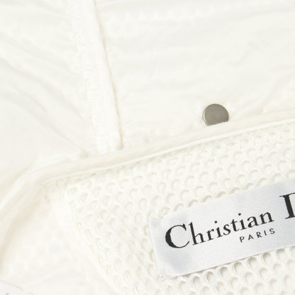 メッシュ ロゴ アノラックジャケット マウンテンパーカー ホワイト クリスチャンディオール アウター Christian Dior