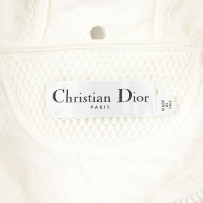 メッシュ ロゴ アノラックジャケット マウンテンパーカー ホワイト クリスチャンディオール アウター Christian Dior