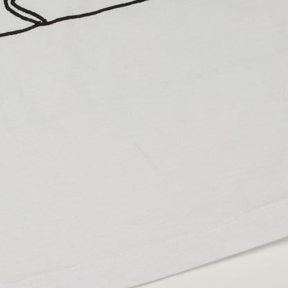 LOEWE × JOE BRAINARD DON'T FORGET クルーネック 半袖Tシャツ コットン ホワイト ロエベ トップス LOEWE