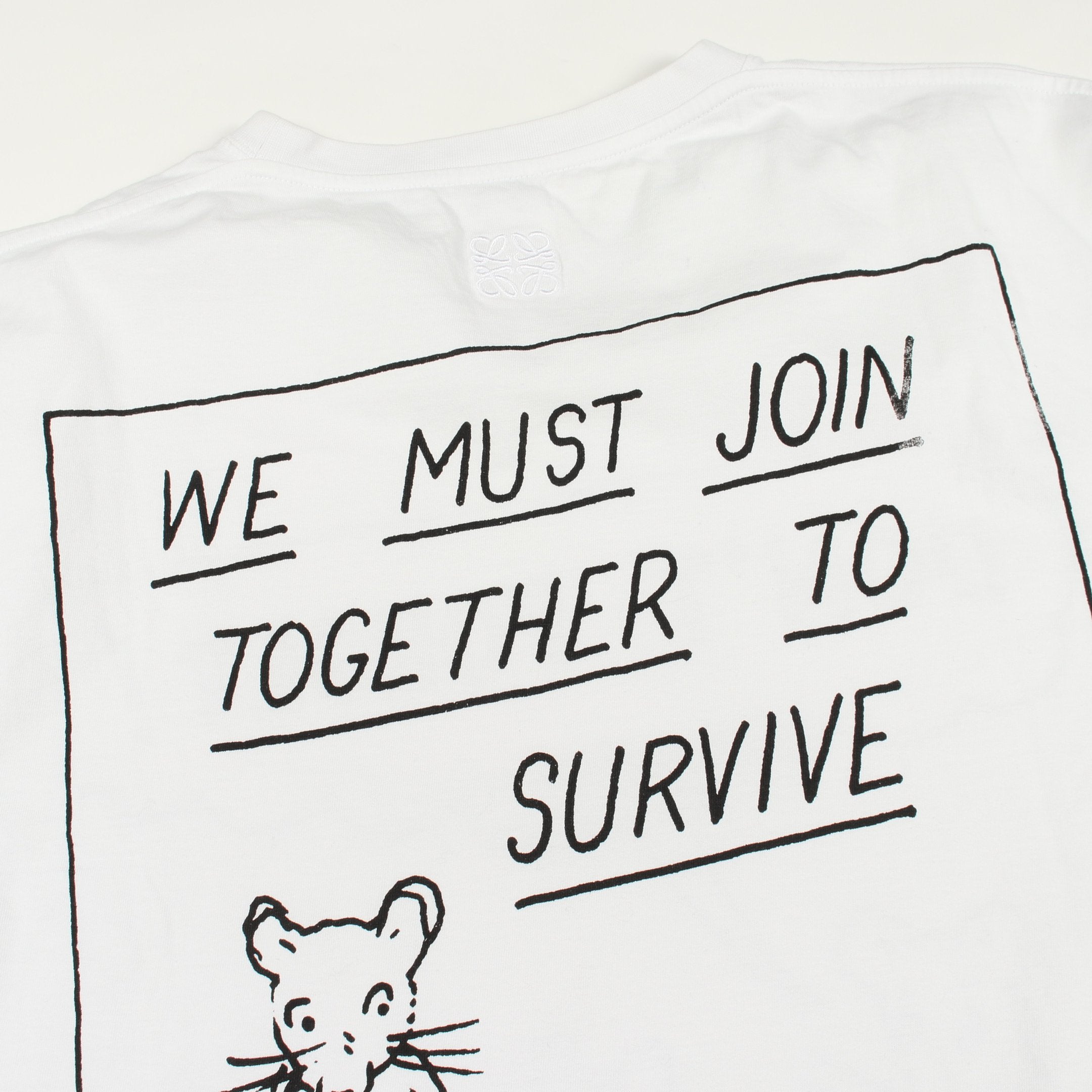 LOEWE × JOE BRAINARD DON'T FORGET クルーネック 半袖Tシャツ