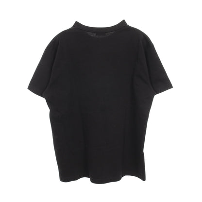 CDロゴ刺繍 クルーネック 半袖Tシャツ コットン ブラック ディオール トップス DIOR