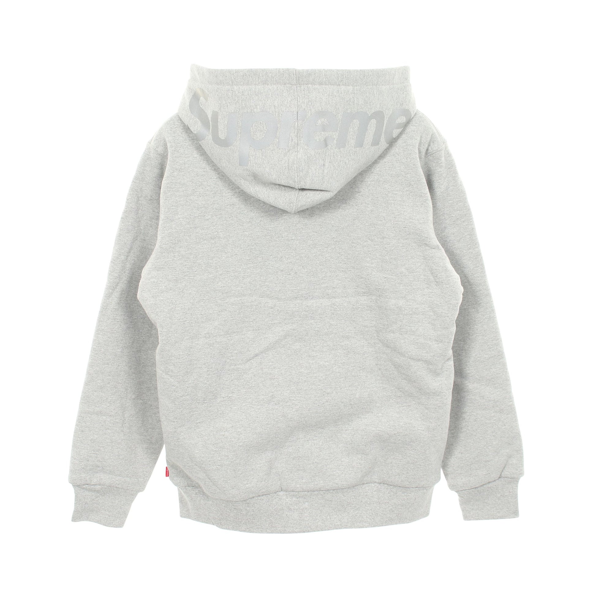 3M Reflective Logo Thermal Zip Up ジップアップパーカー コットン グレー シュプリーム トップス Supreme