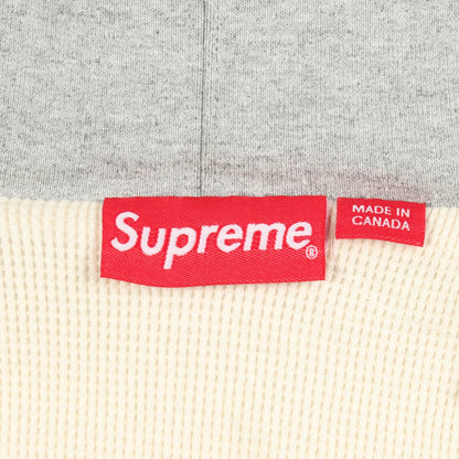 3M Reflective Logo Thermal Zip Up ジップアップパーカー コットン グレー シュプリーム トップス Supreme