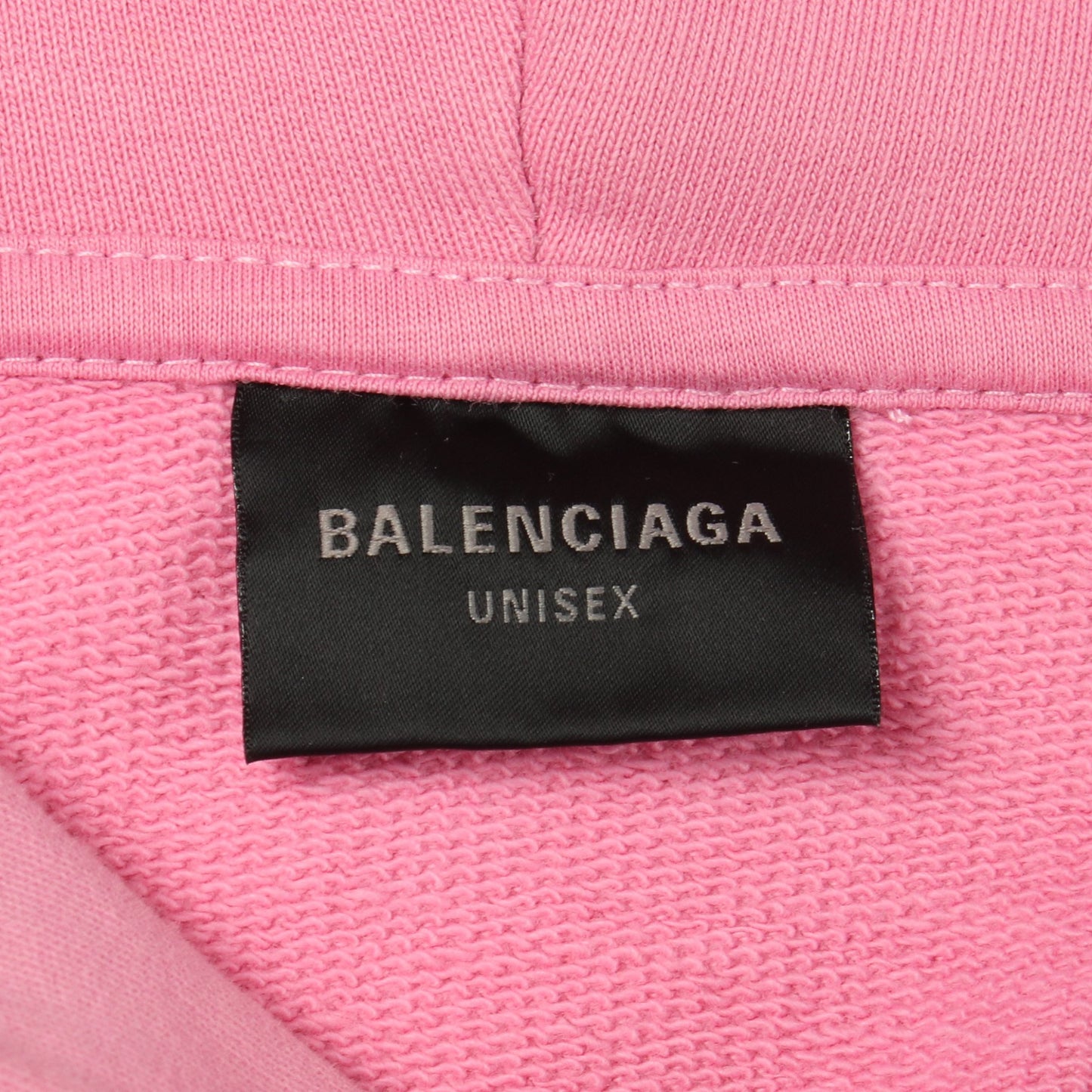 22S アーカイブ ロゴ フーディ プルオーバーパーカー コットン ピンク バレンシアガ トップス BALENCIAGA