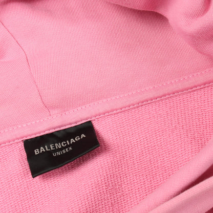 22S アーカイブ ロゴ フーディ プルオーバーパーカー コットン ピンク バレンシアガ トップス BALENCIAGA