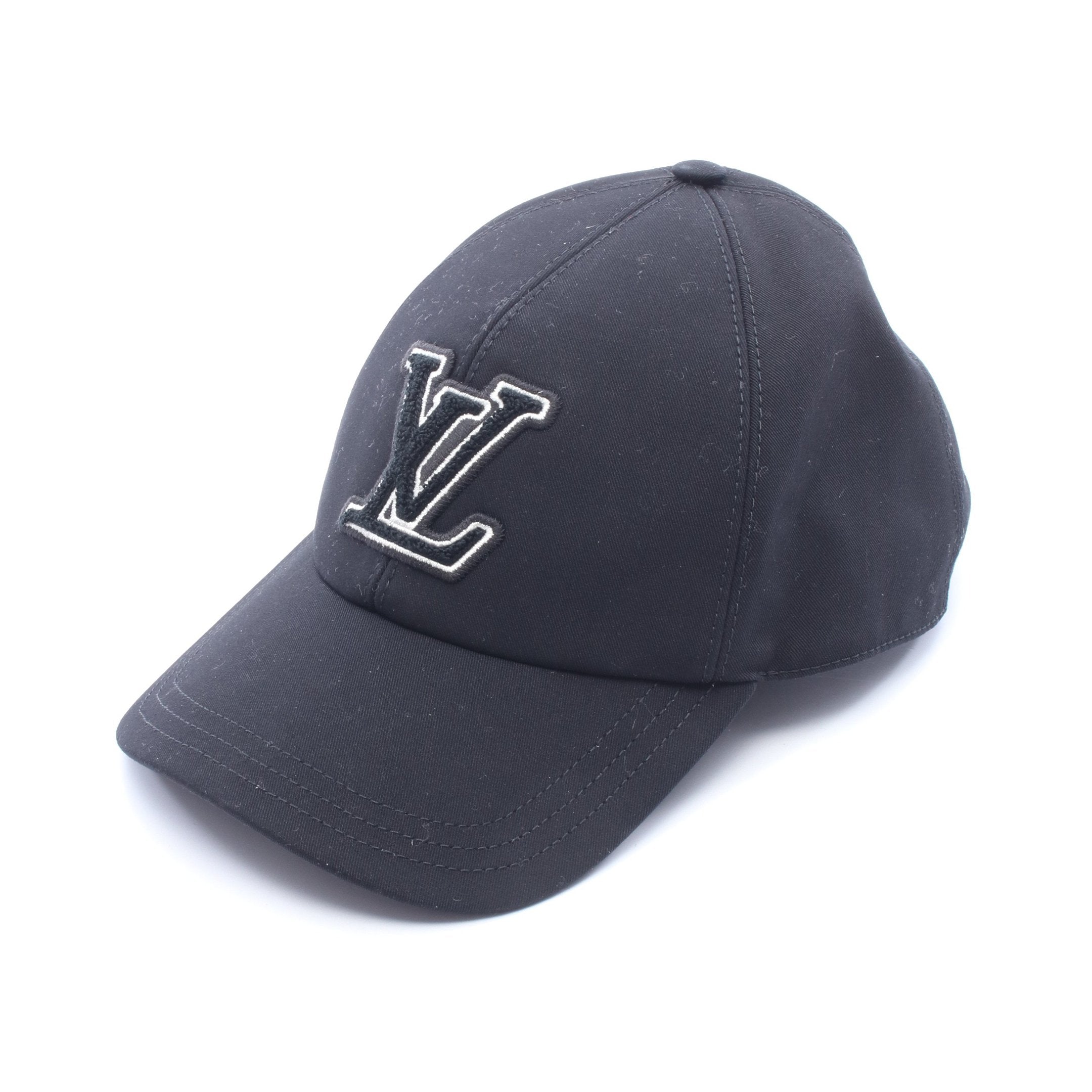 LVシグネチャー キャップ コットン ブラック ルイヴィトン – RECLO