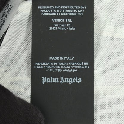 パームツリー トラックシャツ ジャケット ブラック ベージュ パームエンジェルス アウター Palm Angels