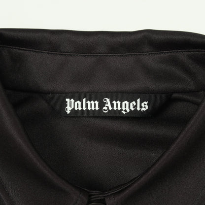 パームツリー トラックシャツ ジャケット ブラック ベージュ パームエンジェルス アウター Palm Angels