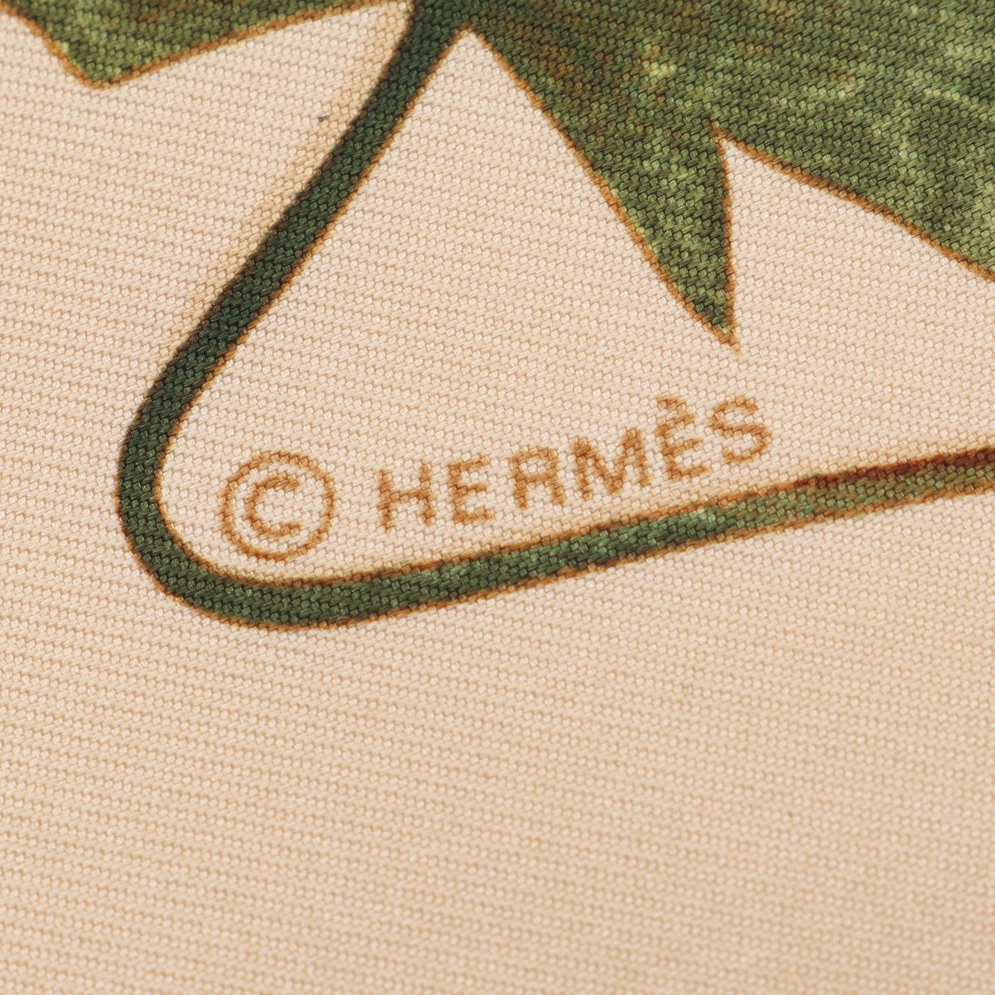 カレ90 A WALK IN THE PARK スカーフ シルク ベージュ マルチカラー エルメス 財布・小物 HERMES