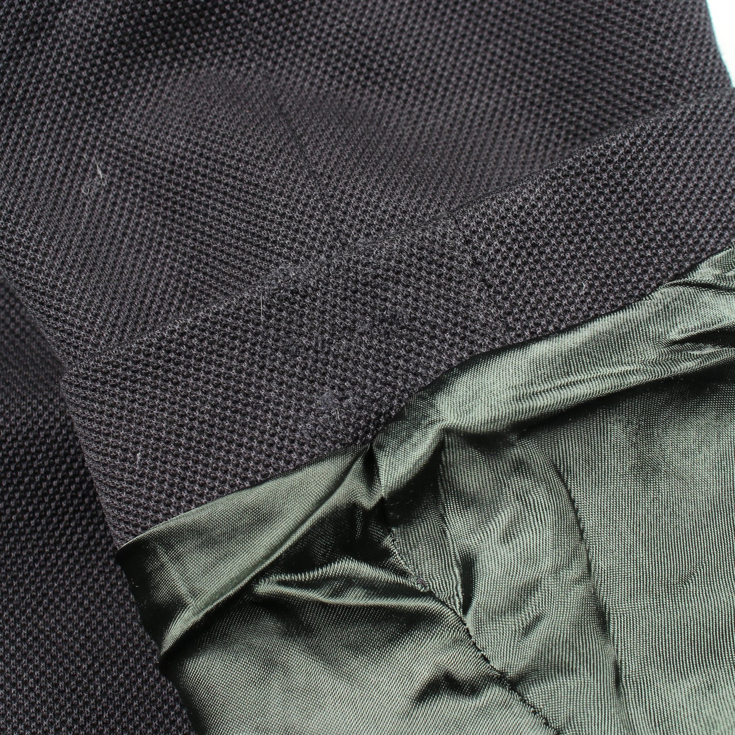 リブニット切替 エンブレム テーラードジャケット コットン ブラック マルチカラー グッチ アウター GUCCI