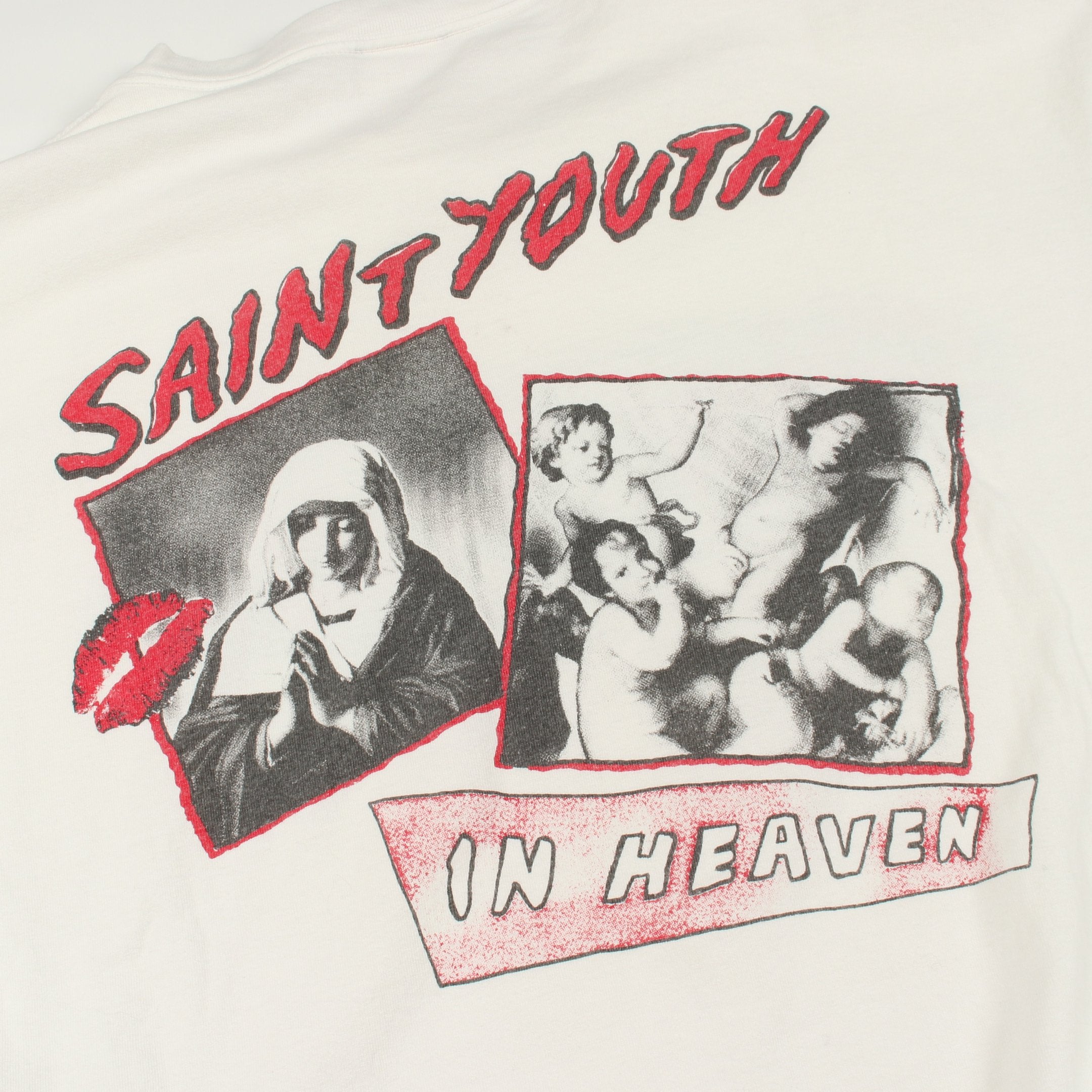 SAINT YOUTH 半袖Tシャツ コットン ホワイト セント マイケル – RECLO