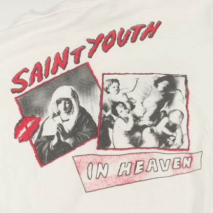 SAINT YOUTH 半袖Tシャツ コットン ホワイト セント マイケル トップス SAINT MICHAEL