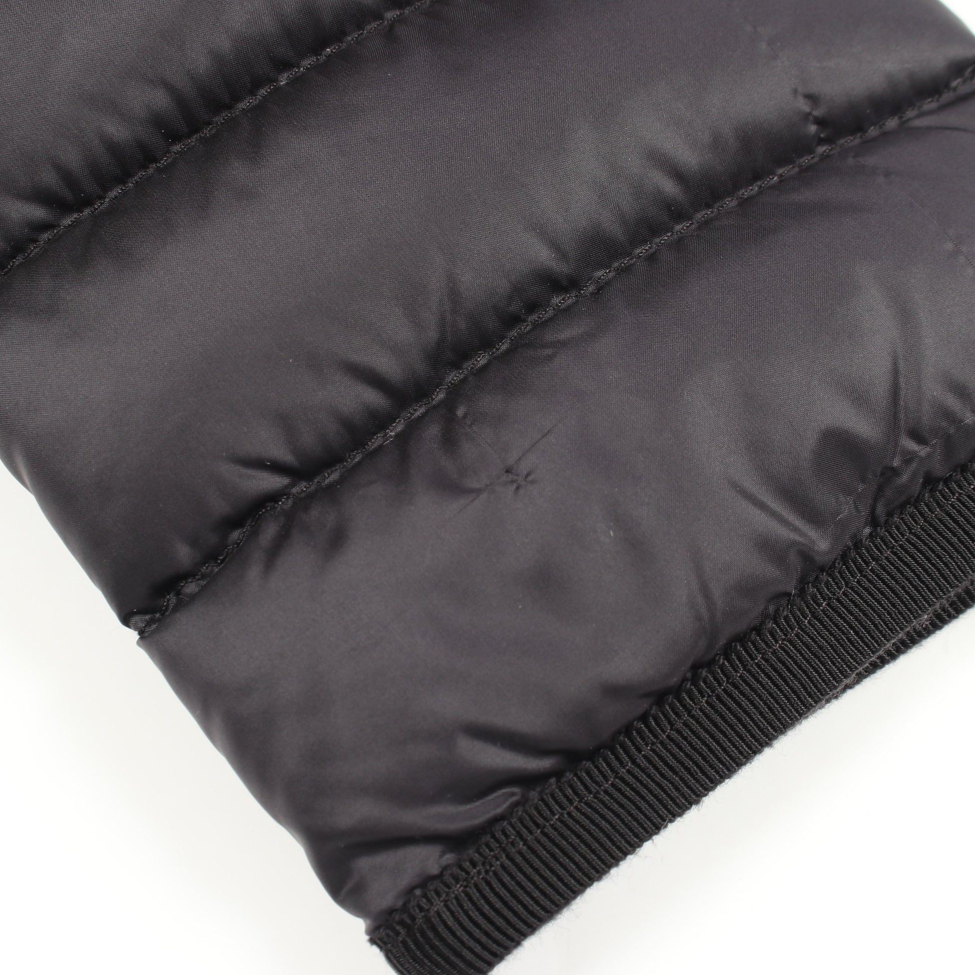 BAILLET ノーカラー ダウンジャケット ナイロン ブラック モンクレール アウター MONCLER