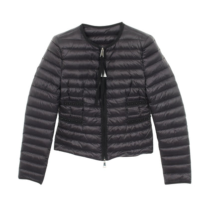 BAILLET ノーカラー ダウンジャケット ナイロン ブラック モンクレール アウター MONCLER