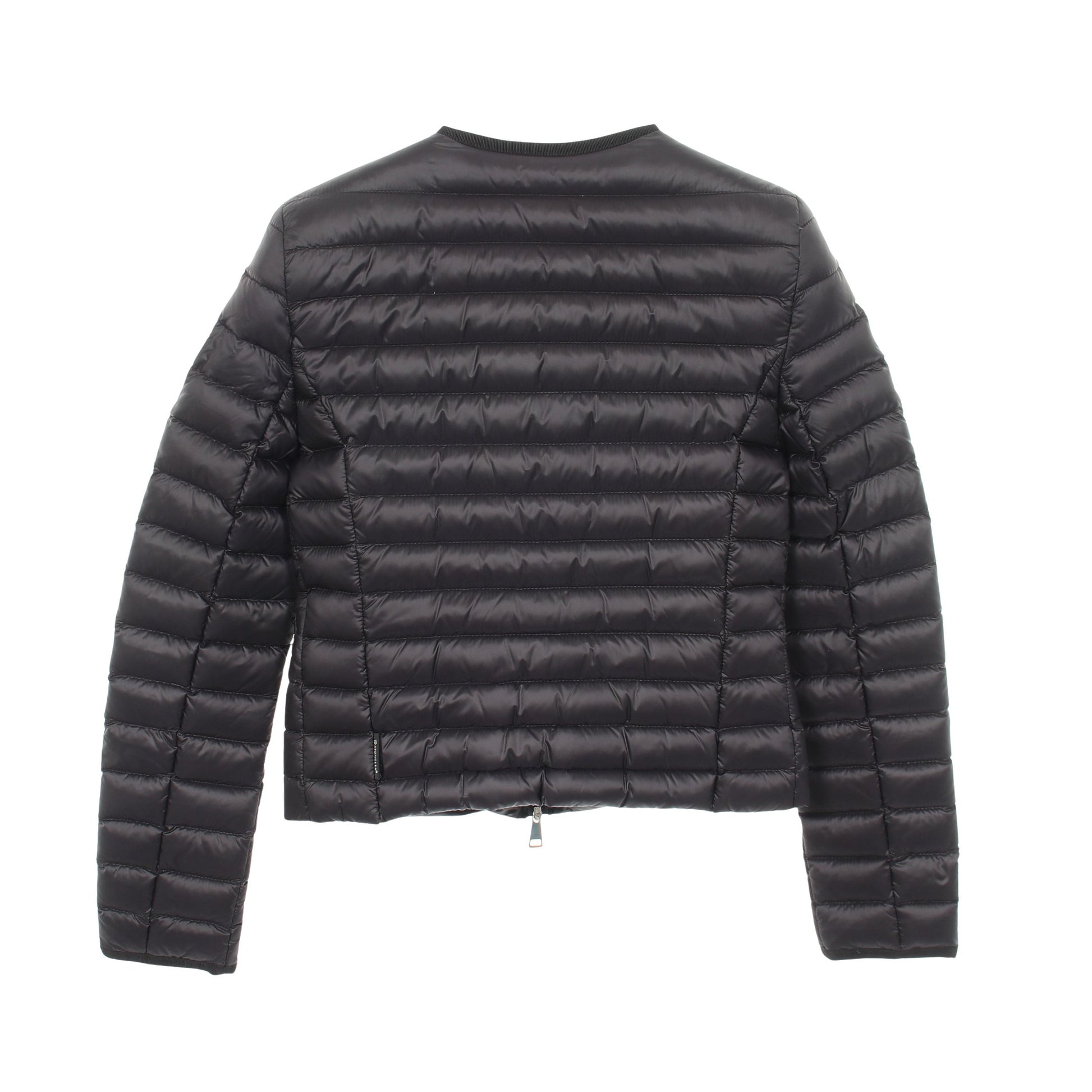 BAILLET ノーカラー ダウンジャケット ナイロン ブラック モンクレール アウター MONCLER