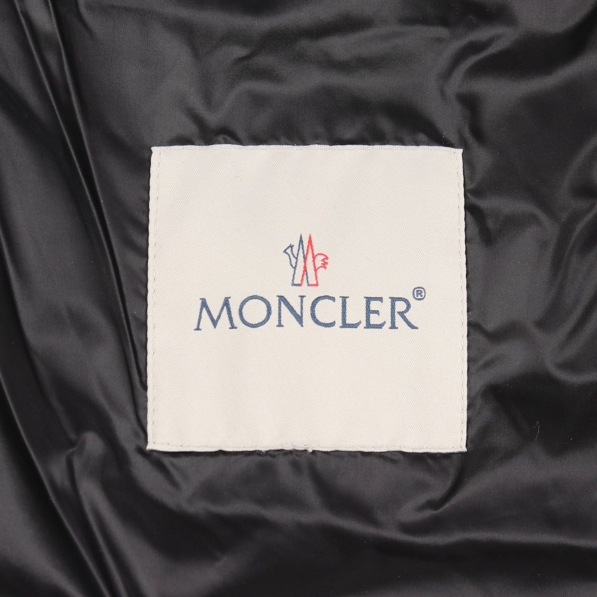 BAILLET ノーカラー ダウンジャケット ナイロン ブラック モンクレール アウター MONCLER