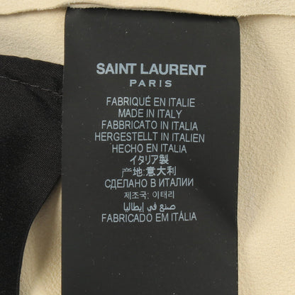 ジョガーパンツ イージーパンツ ラムレザー アイボリー サンローランパリ ボトムス SAINT LAURENT PARIS