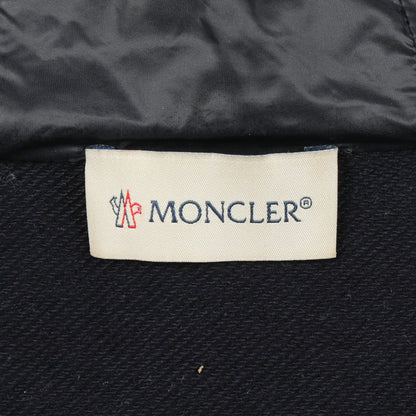 フード付き 切替 ダウンジャケット ナイロン コットン ネイビー モンクレール アウター MONCLER