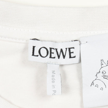 LOEWE × STUDIO GHIBLI 千と千尋の神隠し クルーネック 半袖Tシャツ コットン ホワイト マルチカラー ロエベ トップス LOEWE