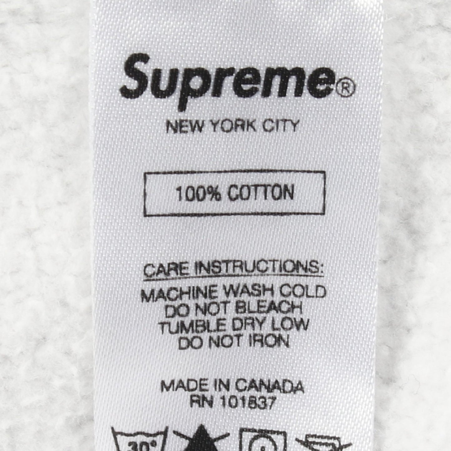 Box Logo Crewneck スウェットシャツ コットン ライトグレー シュプリーム トップス Supreme