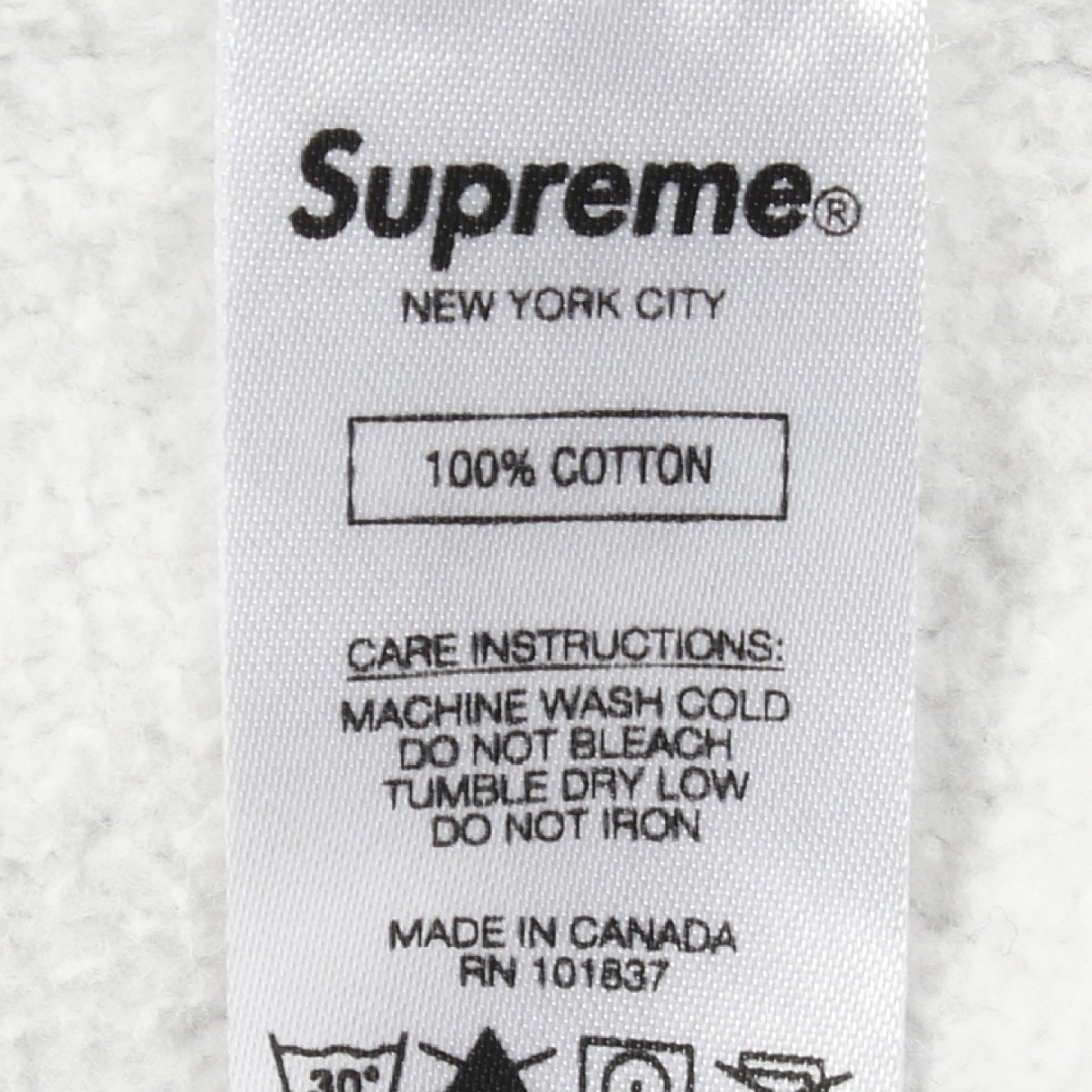 Box Logo Crewneck スウェットシャツ コットン ライトグレー シュプリーム トップス Supreme