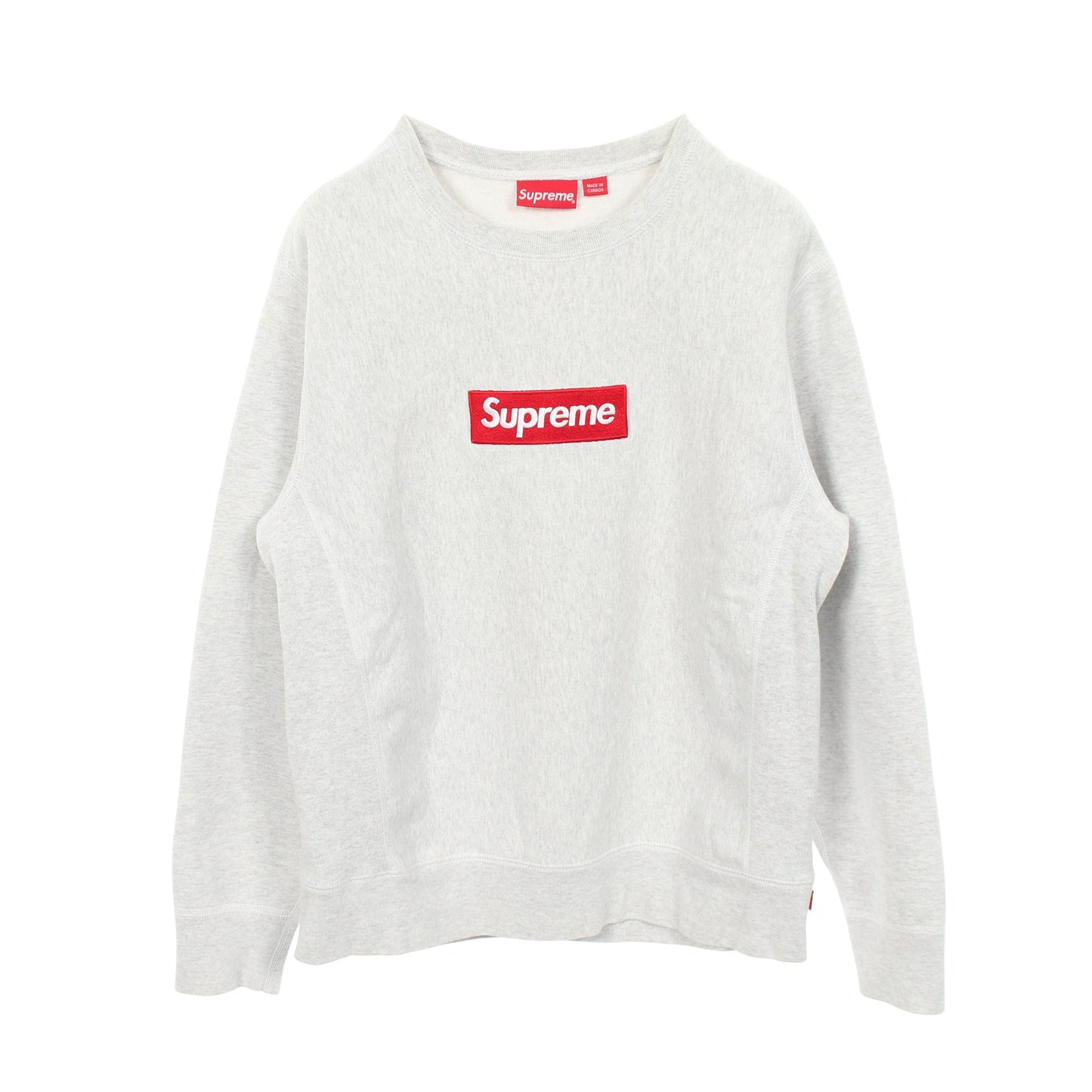 Box Logo Crewneck スウェットシャツ コットン ライトグレー シュプリーム トップス Supreme
