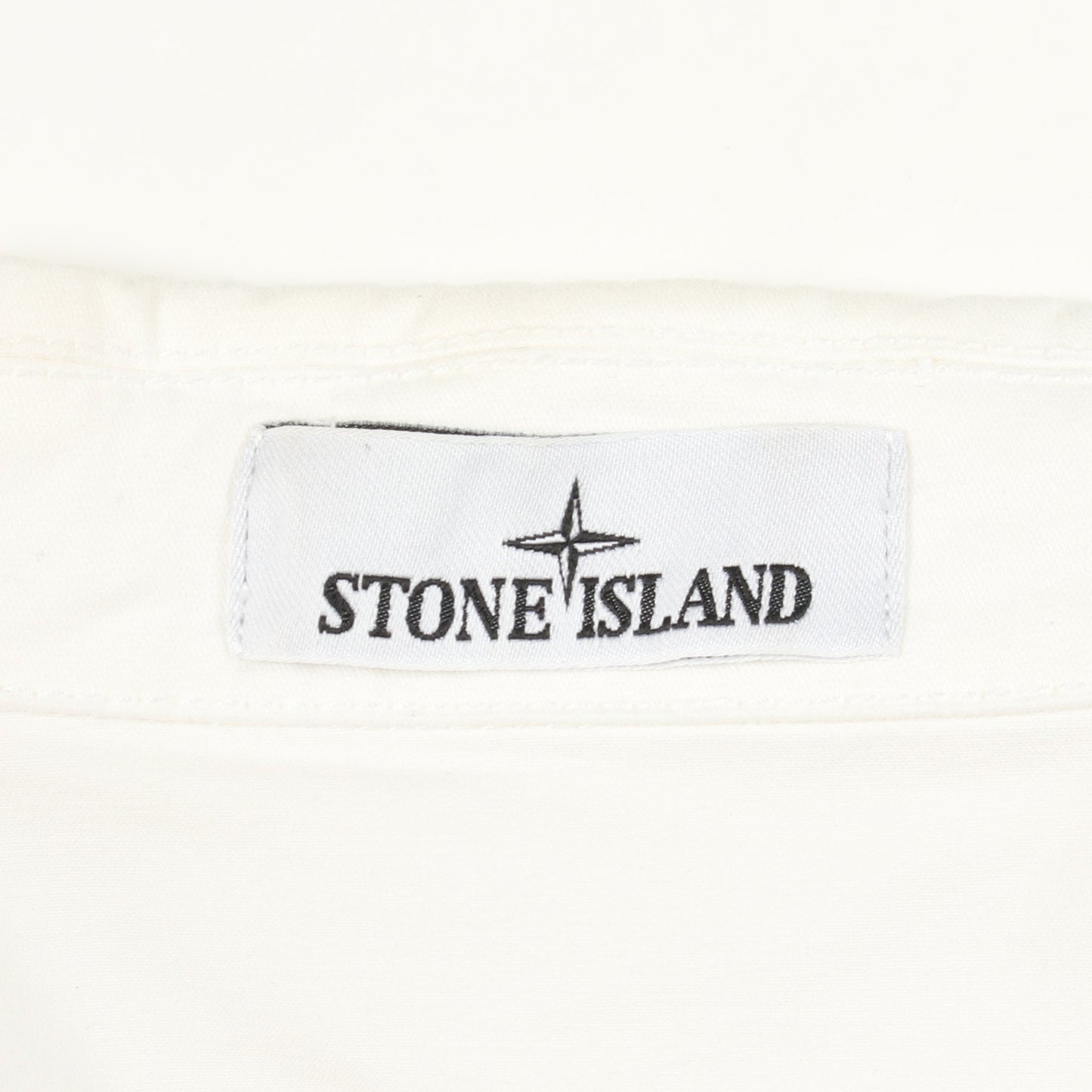 ジップアップ シャツジャケット ブルゾン コットン ホワイト ストーンアイランド アウター Stone Island