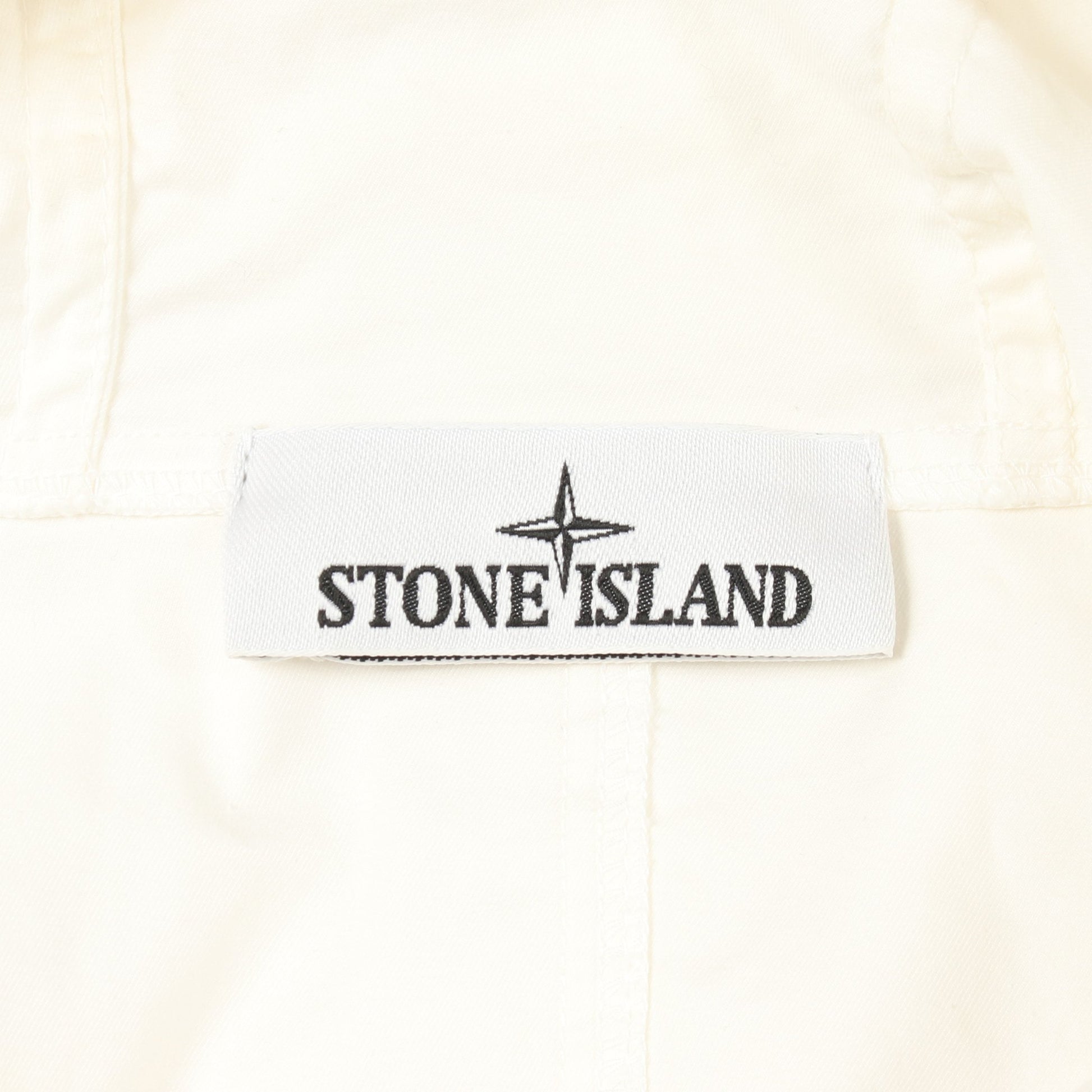 アノラック プルオーバー シャツパーカー マウンテンパーカー コットン ホワイト ストーンアイランド アウター Stone Island