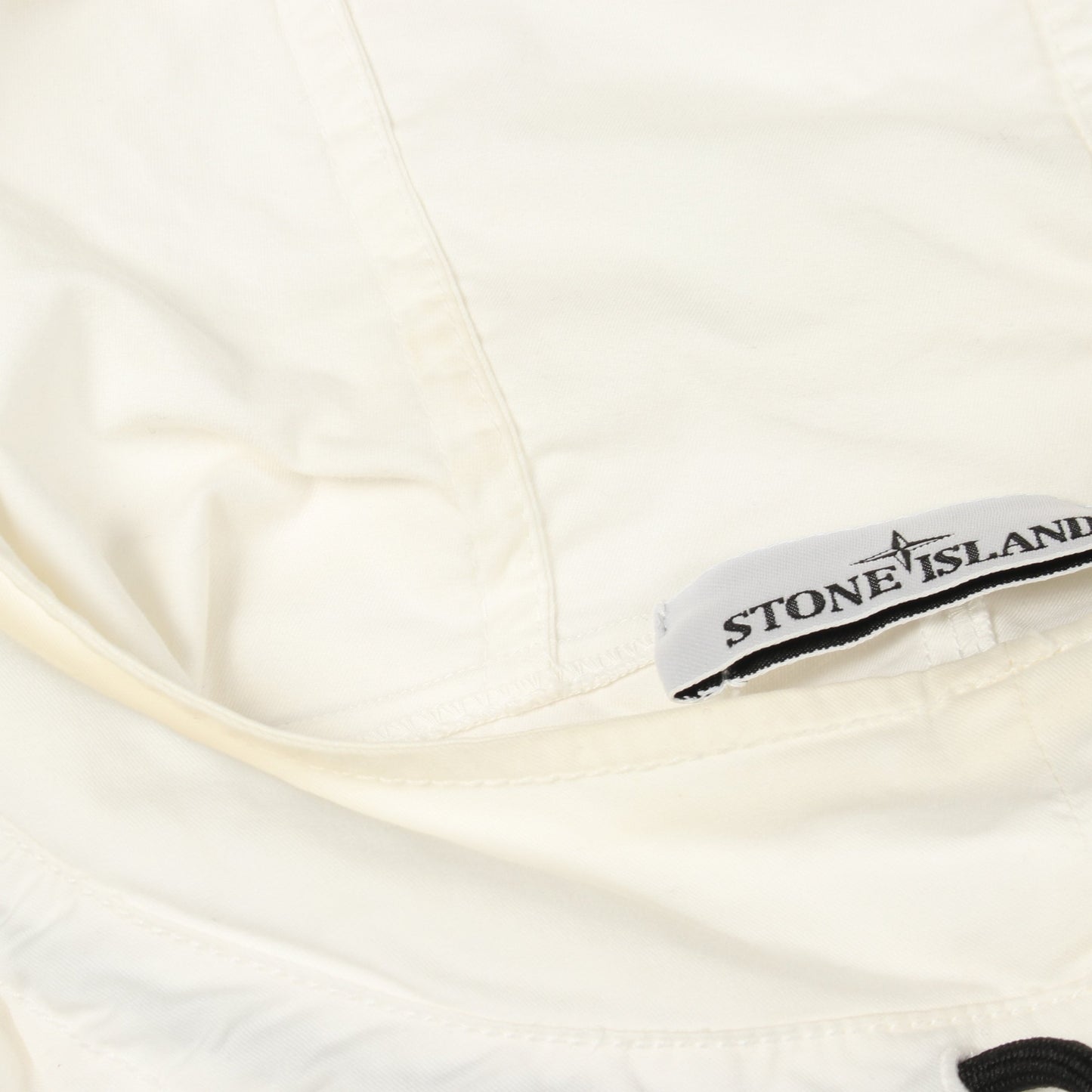 アノラック プルオーバー シャツパーカー マウンテンパーカー コットン ホワイト ストーンアイランド アウター Stone Island