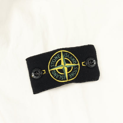 アノラック プルオーバー シャツパーカー マウンテンパーカー コットン ホワイト ストーンアイランド アウター Stone Island