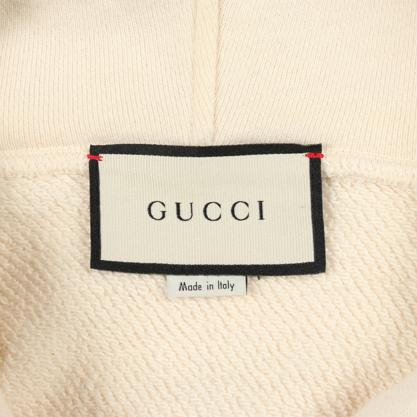 インターロッキングG プルオーバーパーカー コットン アイボリー グッチ トップス GUCCI